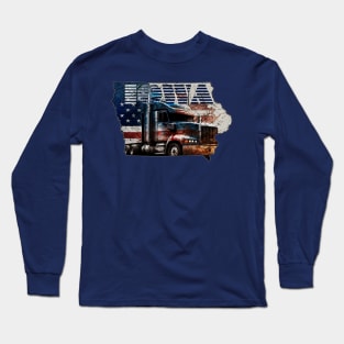 Vibrant essence of America Long Sleeve T-Shirt